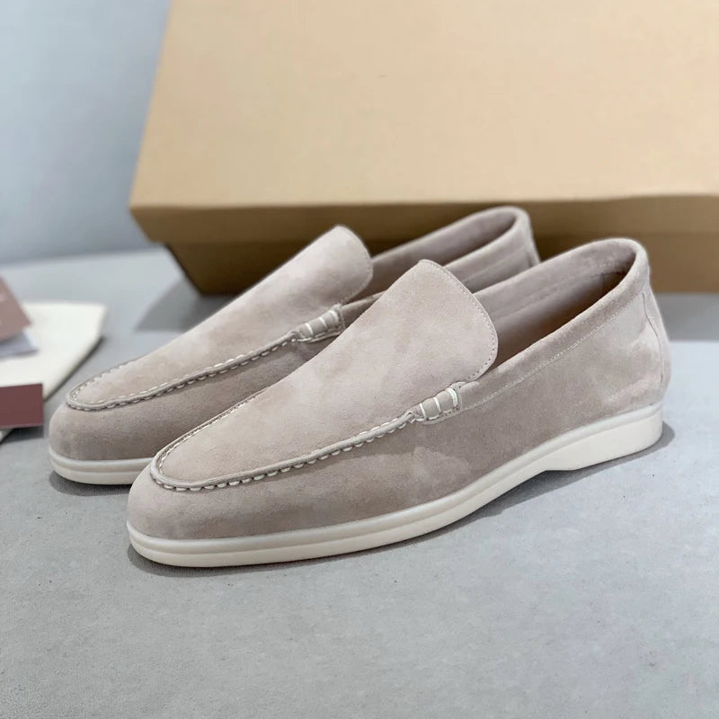 Suede Loafers