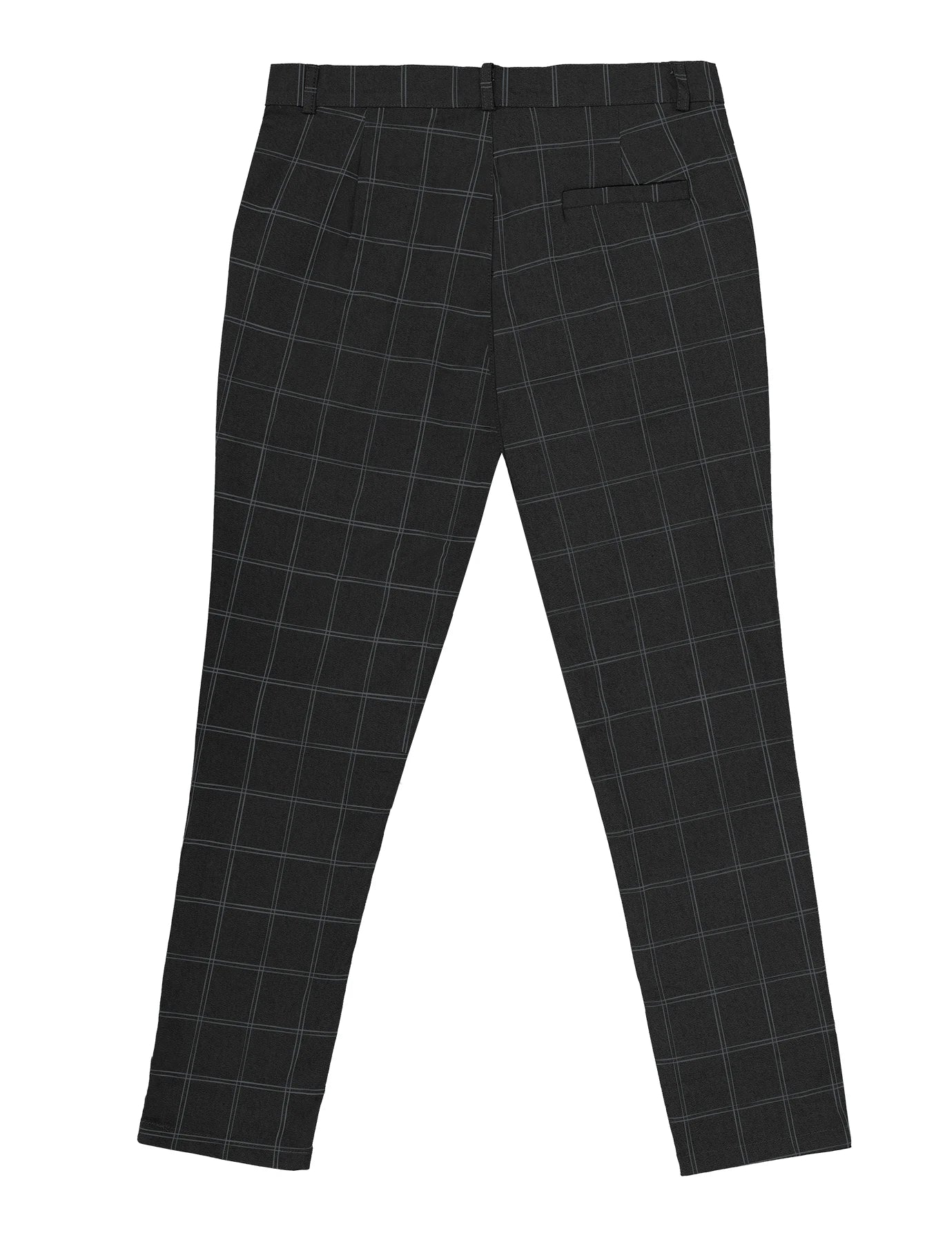 Checkered Chino Trousers