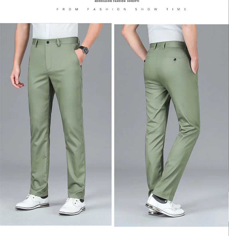 Bamboo Chino Trousers