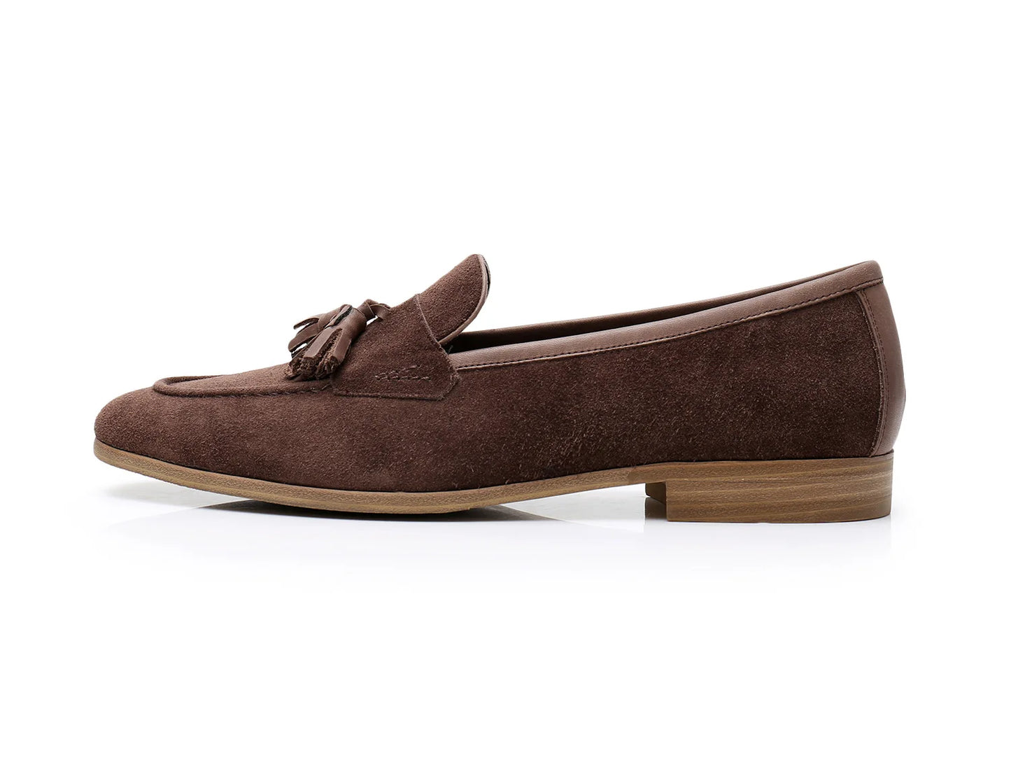 Retro Suede Loafers