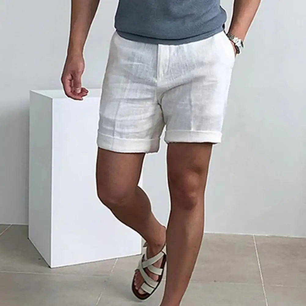 Chino Linen Shorts