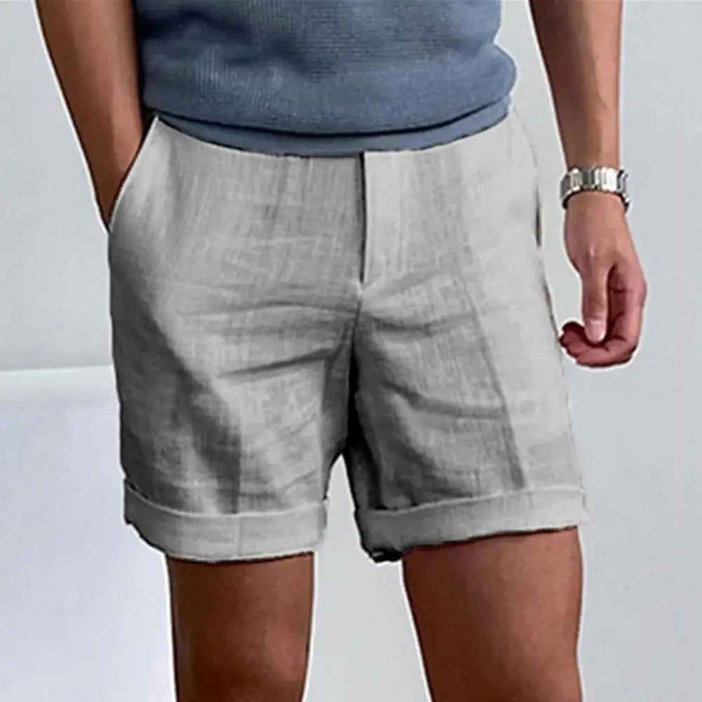 Chino Linen Shorts