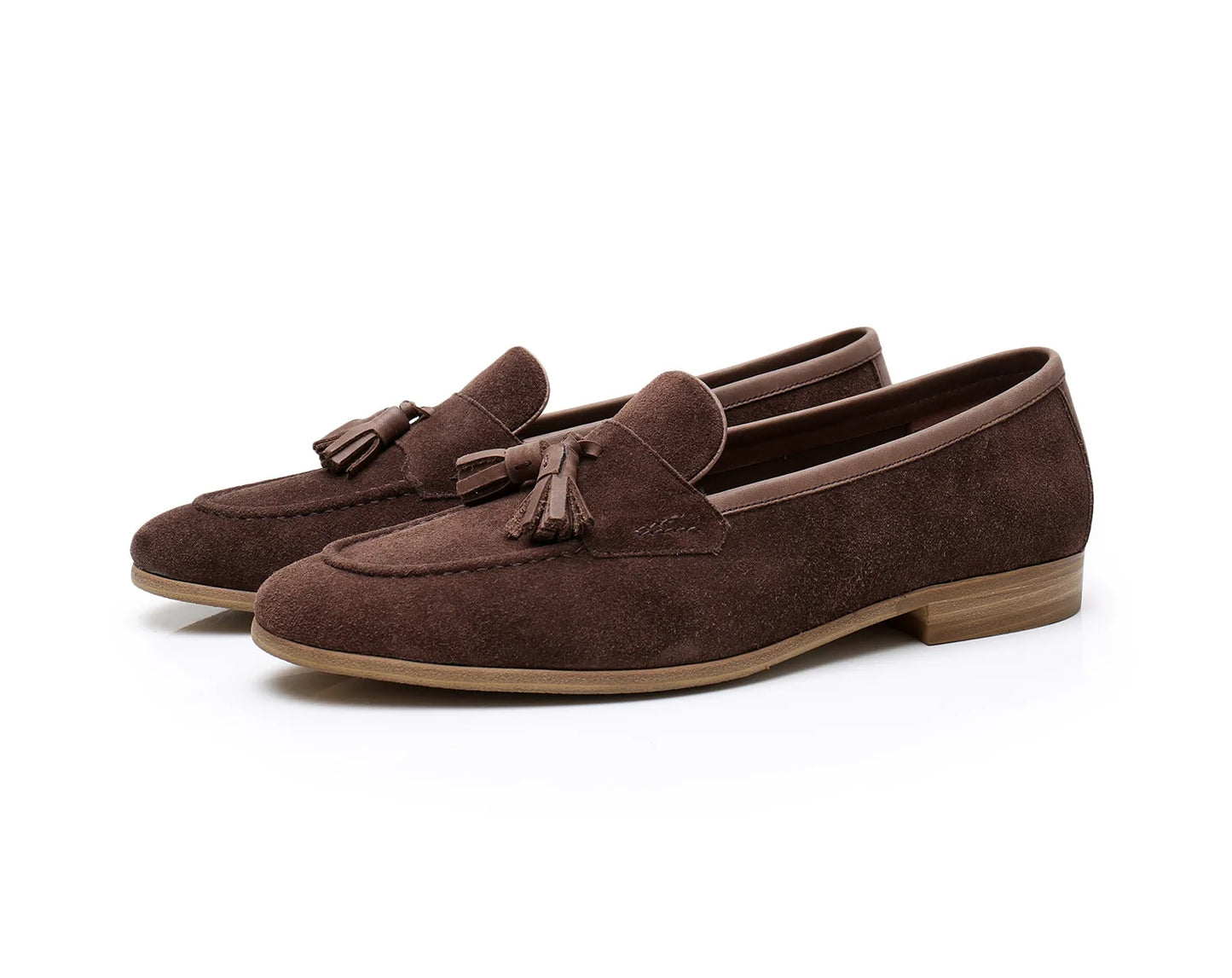 Retro Suede Loafers