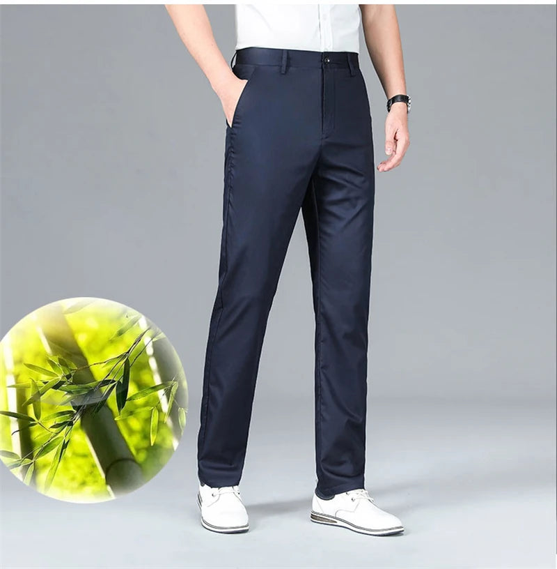 Bamboo Chino Trousers