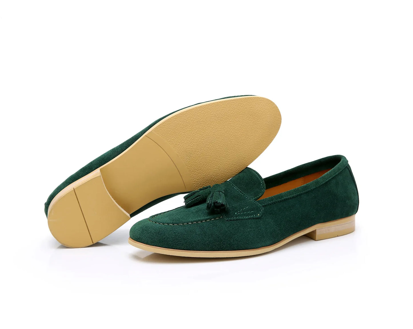 Retro Suede Loafers