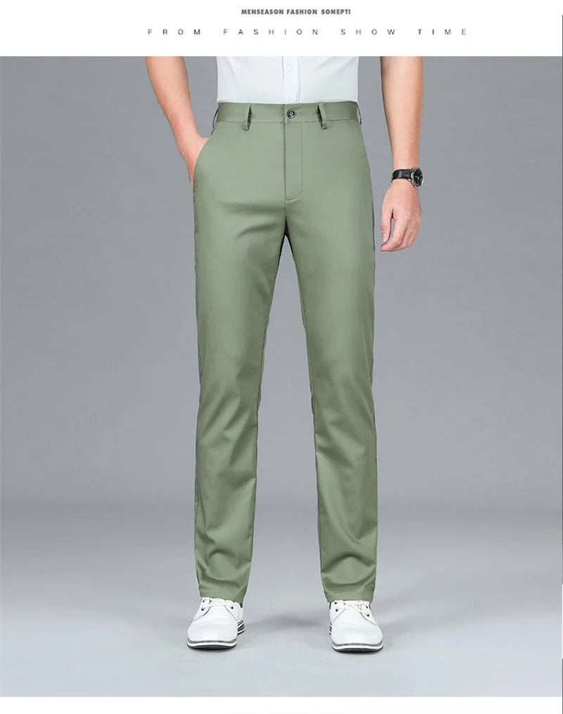 Bamboo Chino Trousers