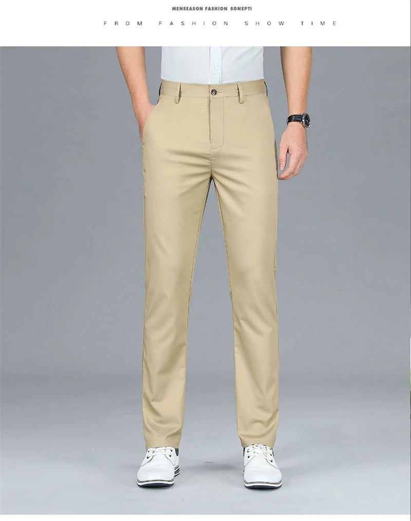 Bamboo Chino Trousers