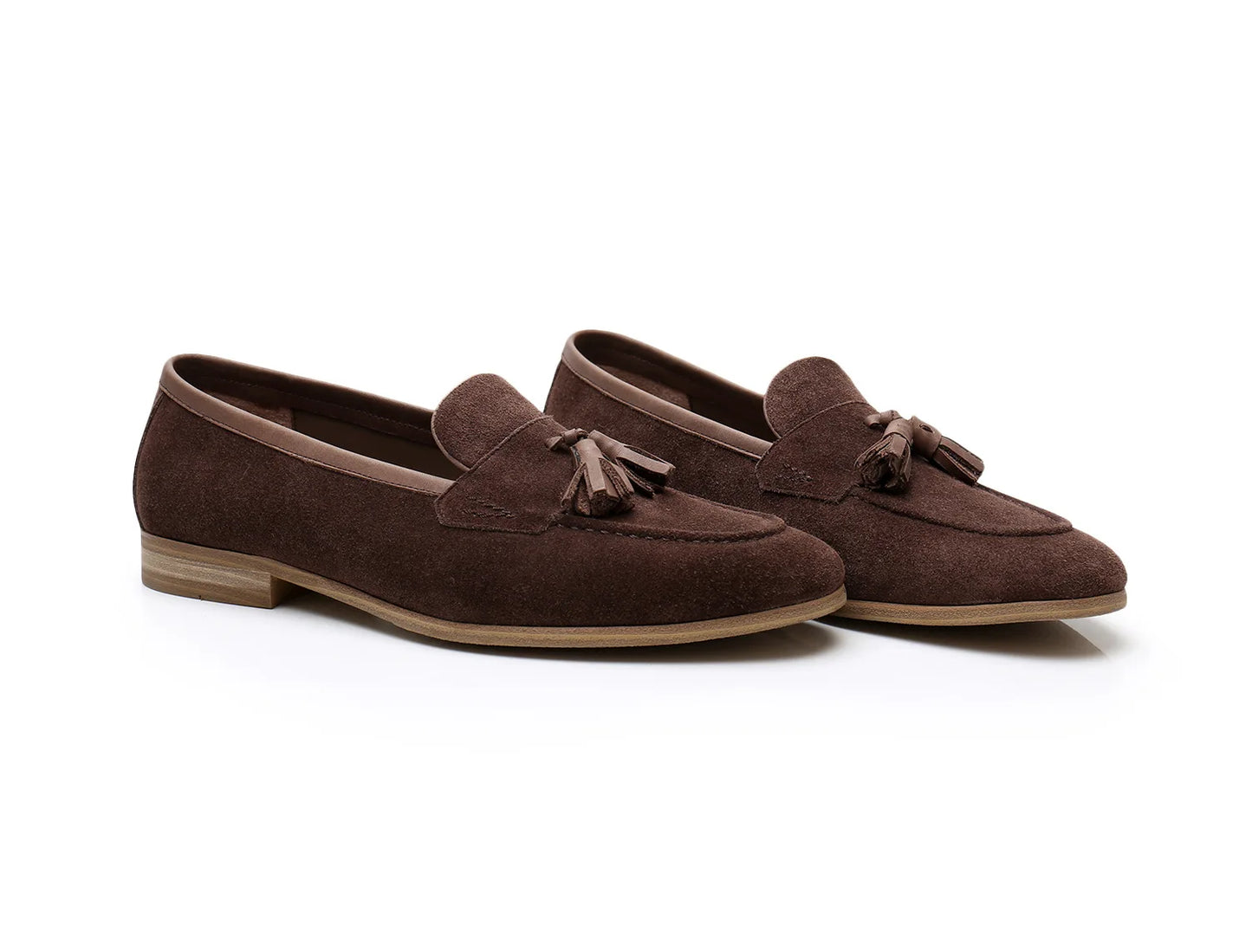 Retro Suede Loafers