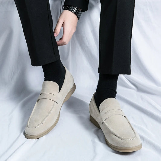 Classic Suede Loafers