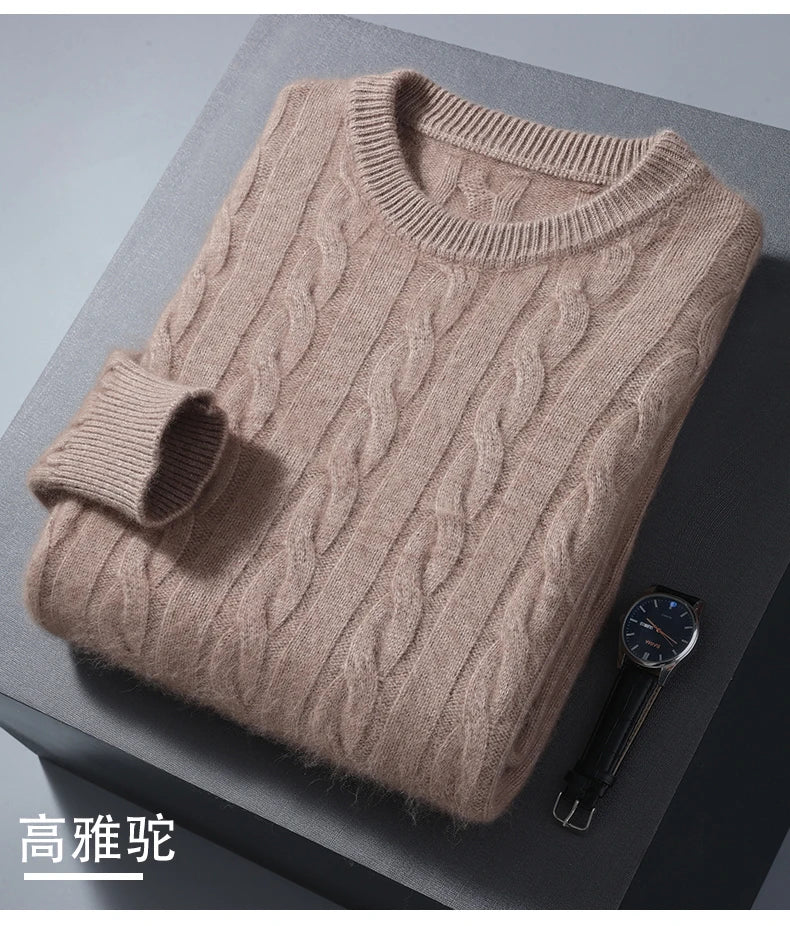 Mink Cashmere Wool Sweater