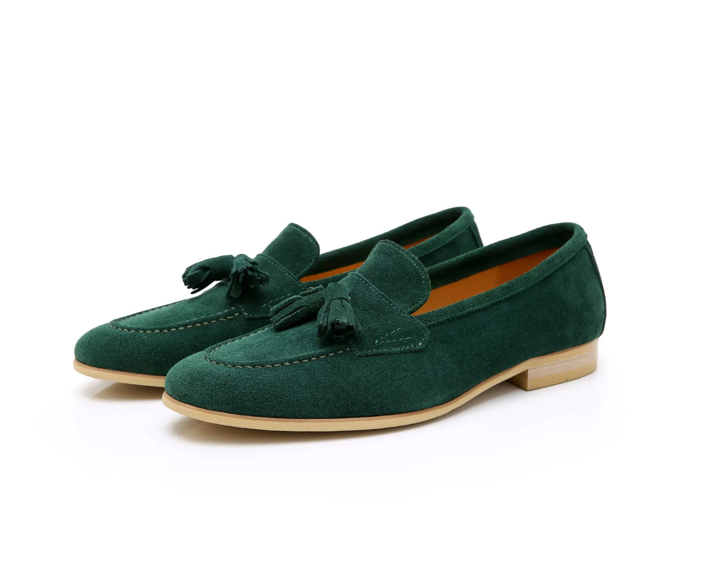 Retro Suede Loafers